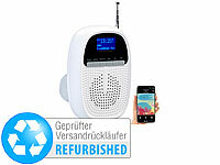 VR-Radio Badezimmer-Akku-Radio mit DAB+/FM, Bluetooth, Versandrückläufer; HiFi-Tuner für Internetradios & DAB+, mit USB-Ladeports HiFi-Tuner für Internetradios & DAB+, mit USB-Ladeports 