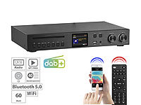 VR-Radio WLAN-HiFi-Receiver, Internetradio, DAB+ & UKW, CD, Bluetooth, USB, 60W; HiFi-Tuner für Internetradios & DAB+, mit USB-Ladeports HiFi-Tuner für Internetradios & DAB+, mit USB-Ladeports HiFi-Tuner für Internetradios & DAB+, mit USB-Ladeports HiFi-Tuner für Internetradios & DAB+, mit USB-Ladeports 