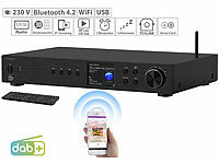 VR-Radio Digitaler WLAN-HiFi-Tuner, Internetradio, DAB+, Bluetooth, schwarz; Mini-DAB+-Radios Mini-DAB+-Radios Mini-DAB+-Radios 