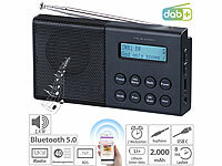 VR-Radio Digitales DAB+/FM-Taschenradio mit Bluetooth 5, Wecker, Display, RDS; Mini-DAB+-Radios Mini-DAB+-Radios Mini-DAB+-Radios Mini-DAB+-Radios 