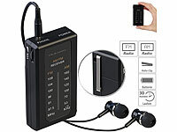 VR-Radio Mobiles Mini-FM/AM-Transistorradio mit Ohrhörern, extralange Laufzeit; Mini-DAB+-Radios Mini-DAB+-Radios Mini-DAB+-Radios Mini-DAB+-Radios 