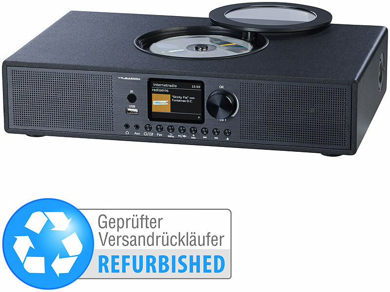 ; HiFi-Tuner für Internetradios & DAB+, mit USB-Ladeports HiFi-Tuner für Internetradios & DAB+, mit USB-Ladeports HiFi-Tuner für Internetradios & DAB+, mit USB-Ladeports 