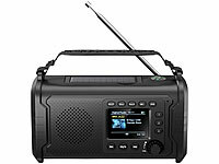 VR-Radio Kurbelradio, Kurbelradio DAB, Digitales Kurbelradio; HiFi-Tuner für Internetradios & DAB+, mit USB-Ladeports HiFi-Tuner für Internetradios & DAB+, mit USB-Ladeports HiFi-Tuner für Internetradios & DAB+, mit USB-Ladeports