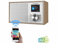 VR-Radio DAB+ Radio Retro Design, DAB FM Radio, DAB Radio Vintage; HiFi-Tuner für Internetradios & DAB+, mit USB-Ladeports HiFi-Tuner für Internetradios & DAB+, mit USB-Ladeports HiFi-Tuner für Internetradios & DAB+, mit USB-Ladeports 