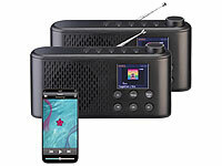 VR-Radio Mobile DAB+ Radios, DAB Radio mit Wecker; HiFi-Tuner für Internetradios & DAB+, mit USB-Ladeports HiFi-Tuner für Internetradios & DAB+, mit USB-Ladeports HiFi-Tuner für Internetradios & DAB+, mit USB-Ladeports